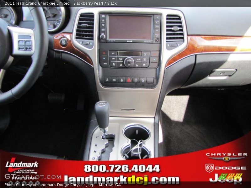 Blackberry Pearl / Black 2011 Jeep Grand Cherokee Limited