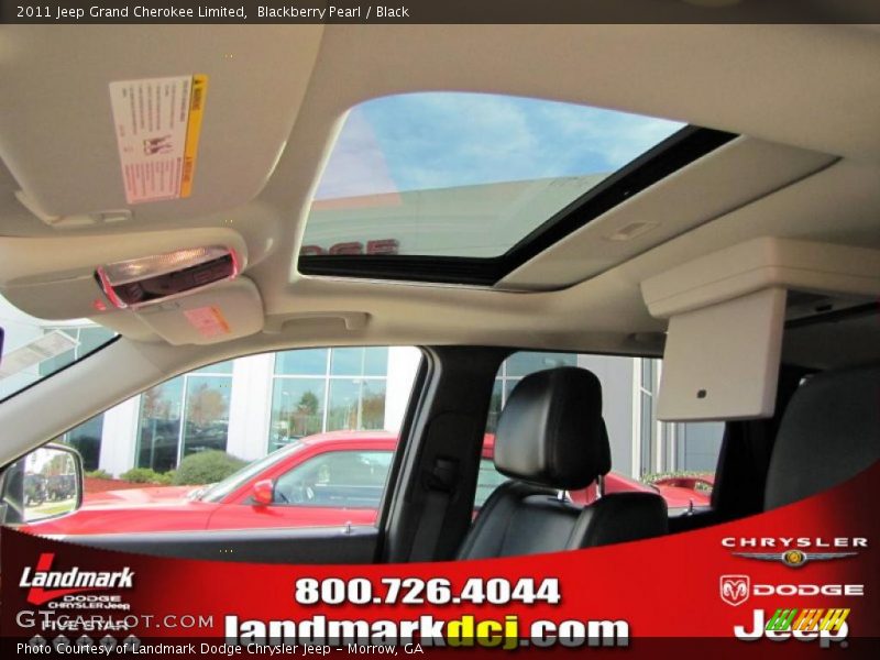 Blackberry Pearl / Black 2011 Jeep Grand Cherokee Limited