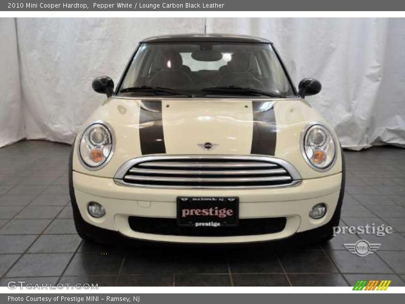 Pepper White / Lounge Carbon Black Leather 2010 Mini Cooper Hardtop