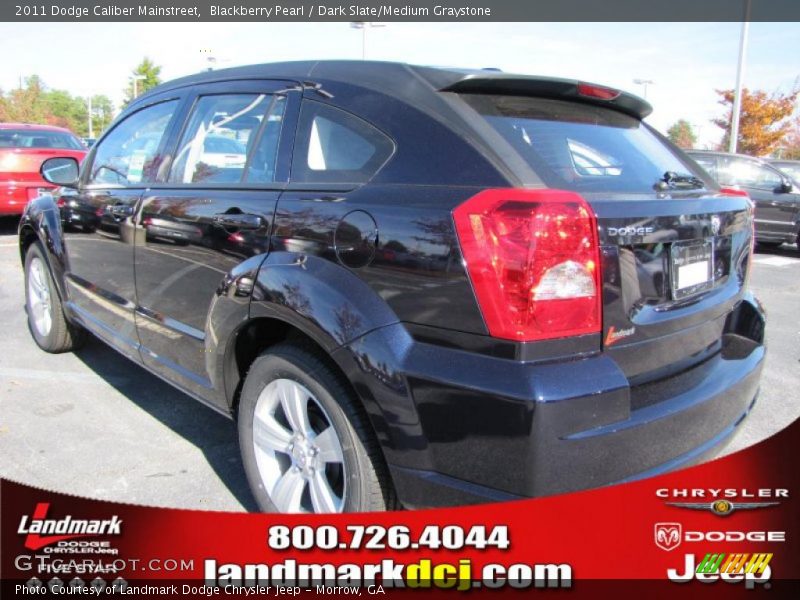 Blackberry Pearl / Dark Slate/Medium Graystone 2011 Dodge Caliber Mainstreet