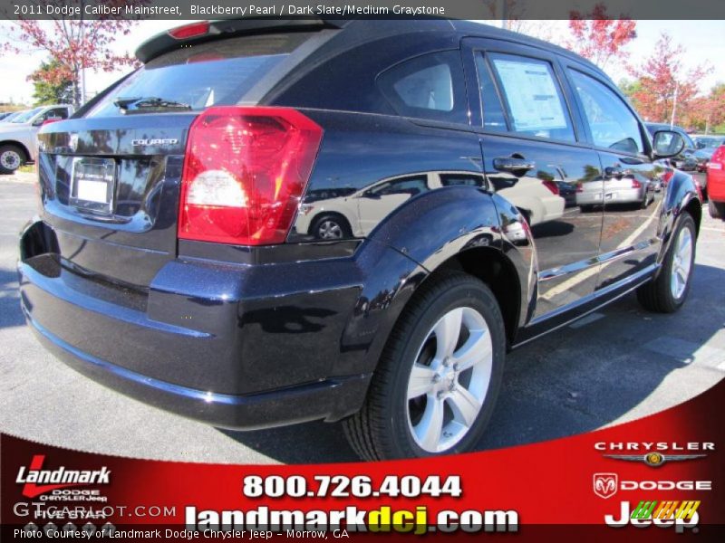 Blackberry Pearl / Dark Slate/Medium Graystone 2011 Dodge Caliber Mainstreet