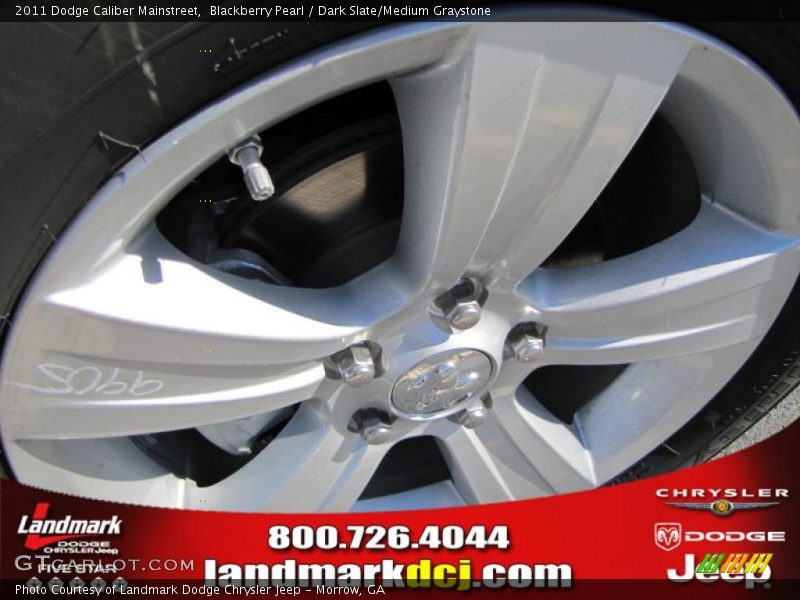 Blackberry Pearl / Dark Slate/Medium Graystone 2011 Dodge Caliber Mainstreet