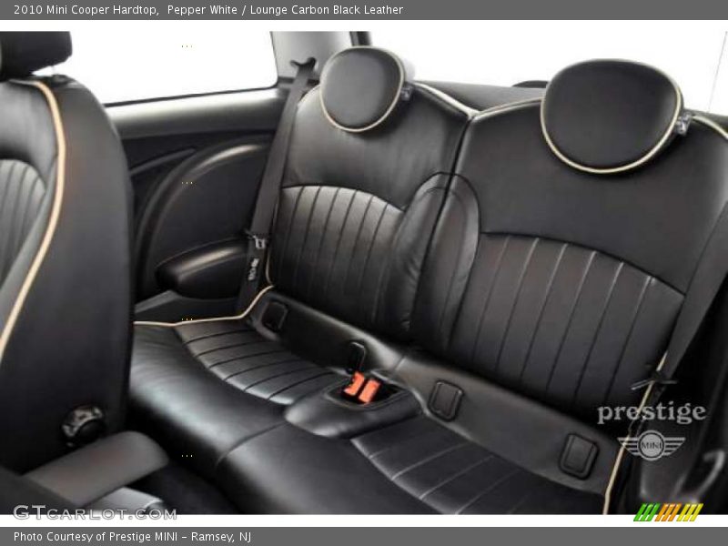 Pepper White / Lounge Carbon Black Leather 2010 Mini Cooper Hardtop