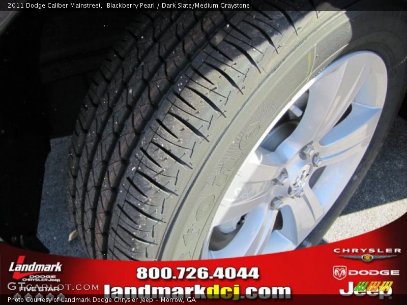 Blackberry Pearl / Dark Slate/Medium Graystone 2011 Dodge Caliber Mainstreet