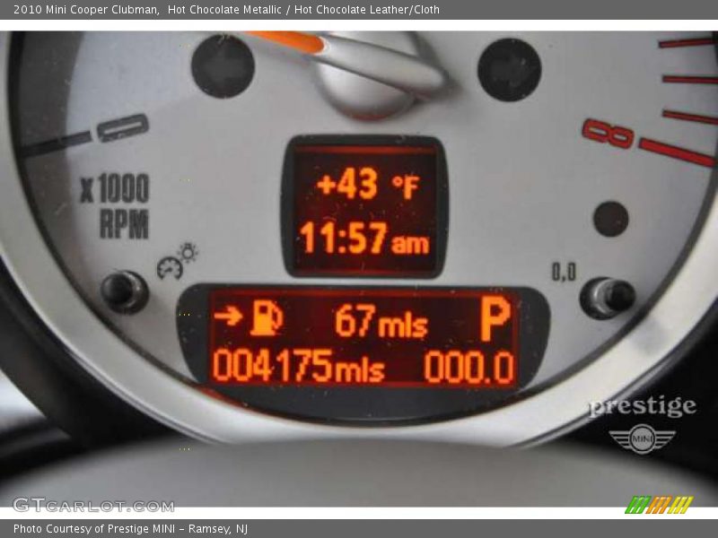 Hot Chocolate Metallic / Hot Chocolate Leather/Cloth 2010 Mini Cooper Clubman