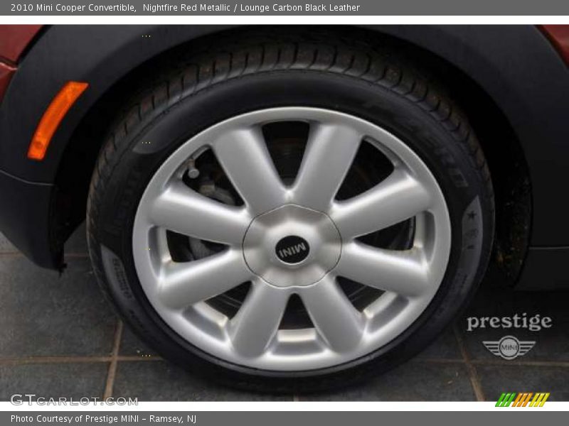 Nightfire Red Metallic / Lounge Carbon Black Leather 2010 Mini Cooper Convertible