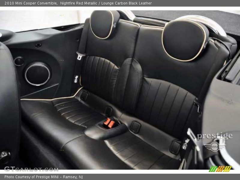 Nightfire Red Metallic / Lounge Carbon Black Leather 2010 Mini Cooper Convertible