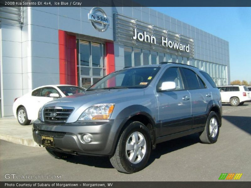 Ice Blue / Gray 2008 Kia Sorento EX 4x4