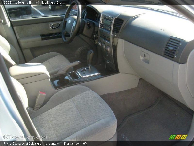  2008 Sorento EX 4x4 Gray Interior