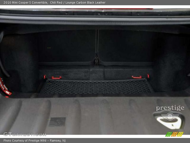 Chili Red / Lounge Carbon Black Leather 2010 Mini Cooper S Convertible