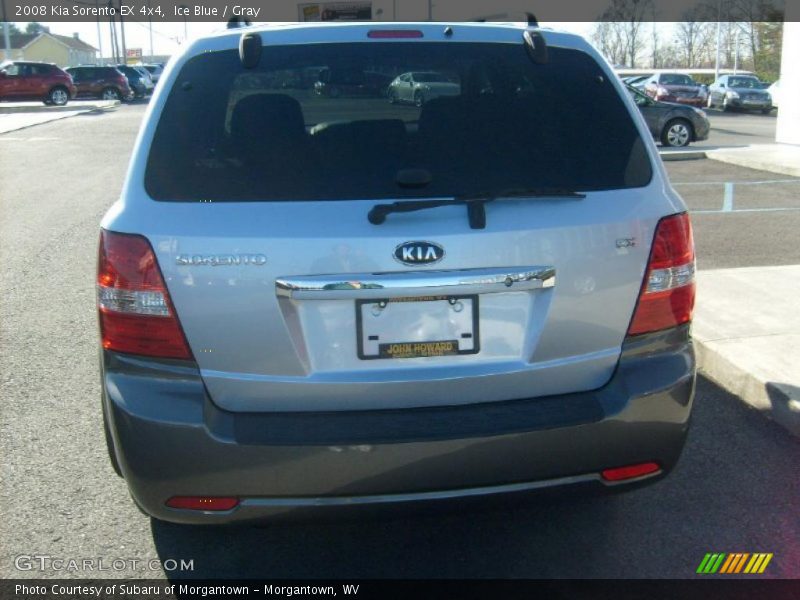 Ice Blue / Gray 2008 Kia Sorento EX 4x4