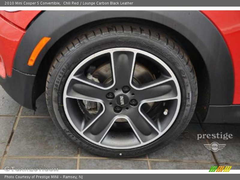 Chili Red / Lounge Carbon Black Leather 2010 Mini Cooper S Convertible