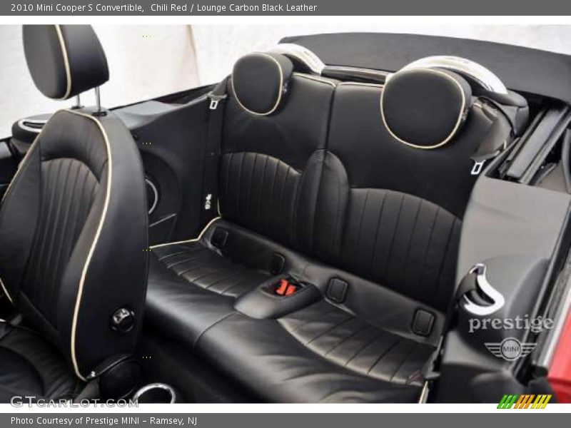 Chili Red / Lounge Carbon Black Leather 2010 Mini Cooper S Convertible