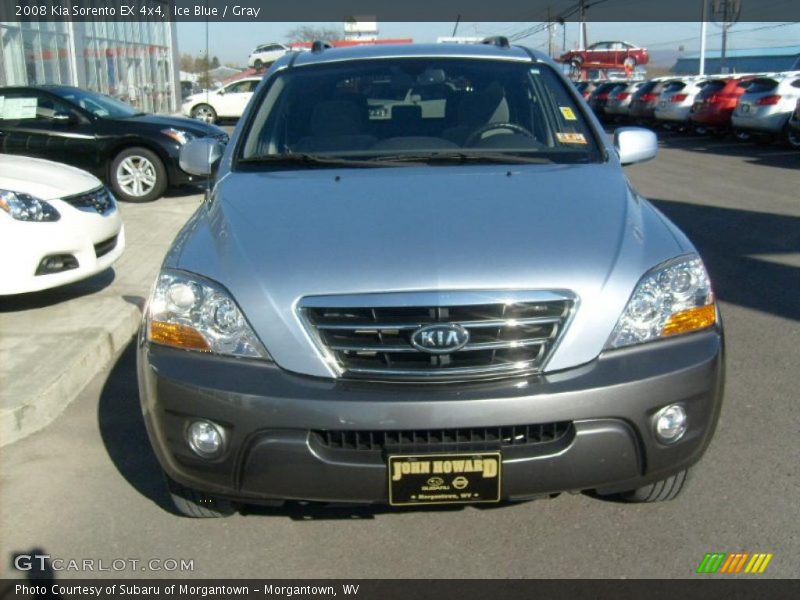 Ice Blue / Gray 2008 Kia Sorento EX 4x4