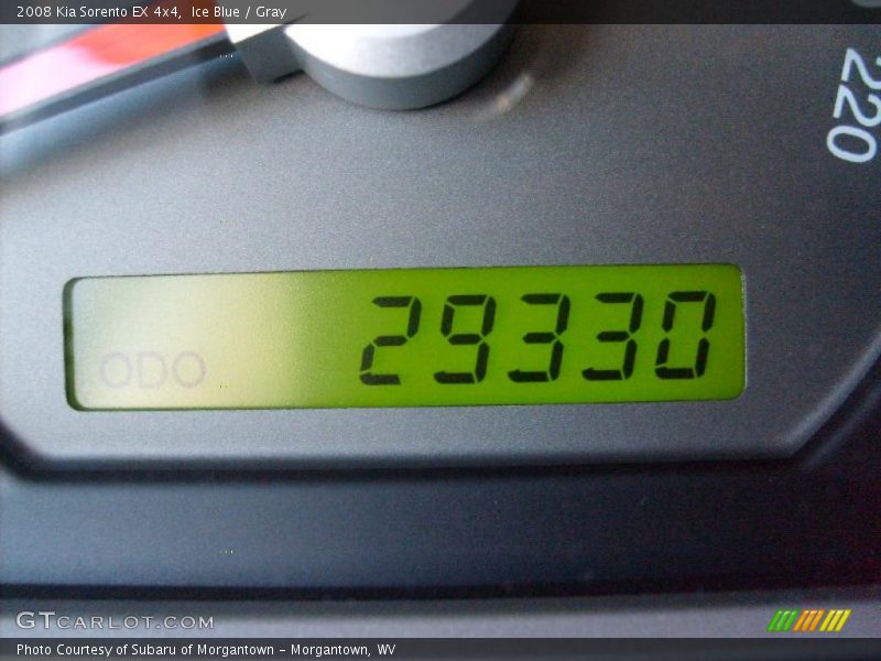Ice Blue / Gray 2008 Kia Sorento EX 4x4