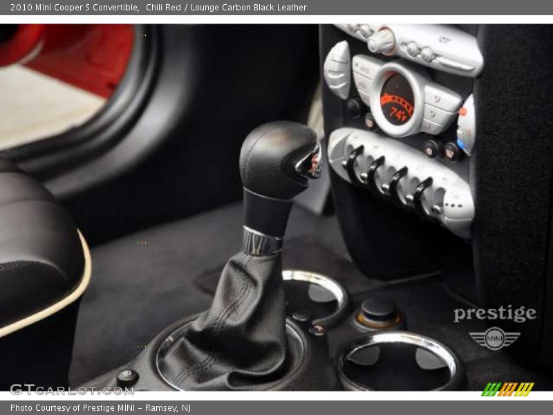 Chili Red / Lounge Carbon Black Leather 2010 Mini Cooper S Convertible