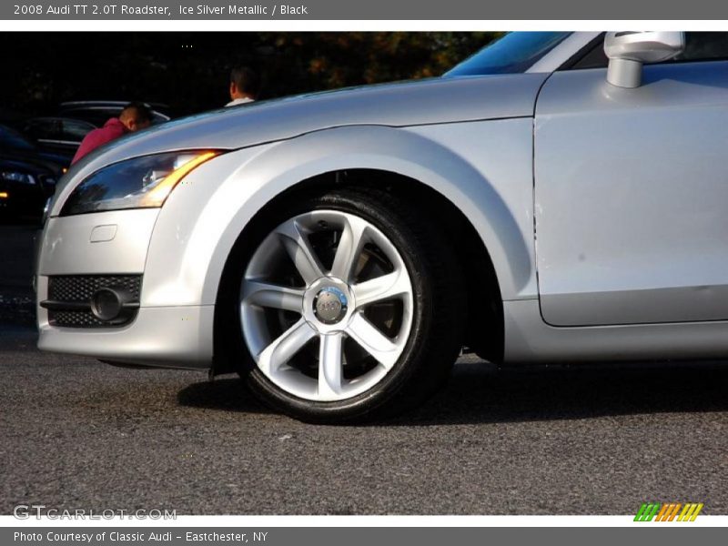 Ice Silver Metallic / Black 2008 Audi TT 2.0T Roadster