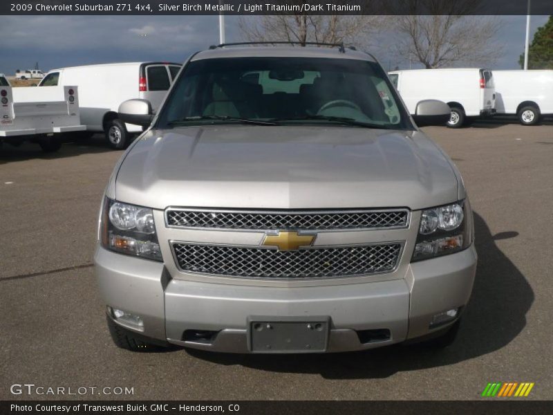 Silver Birch Metallic / Light Titanium/Dark Titanium 2009 Chevrolet Suburban Z71 4x4