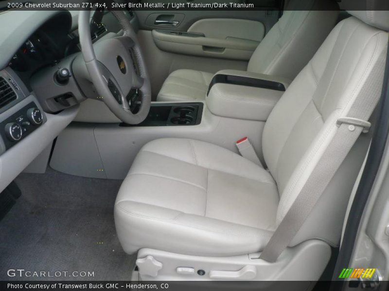Silver Birch Metallic / Light Titanium/Dark Titanium 2009 Chevrolet Suburban Z71 4x4