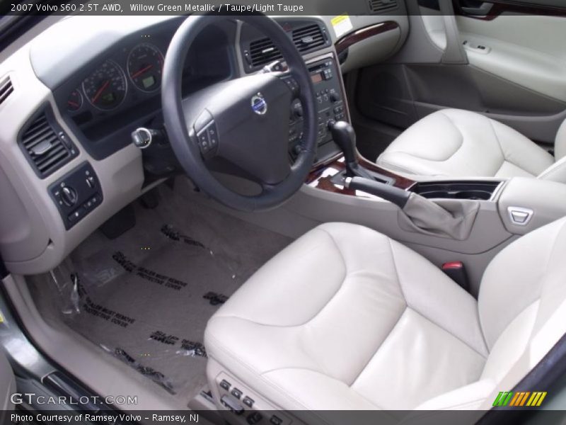 Taupe/Light Taupe Interior - 2007 S60 2.5T AWD 