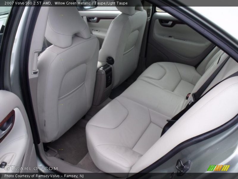 Willow Green Metallic / Taupe/Light Taupe 2007 Volvo S60 2.5T AWD