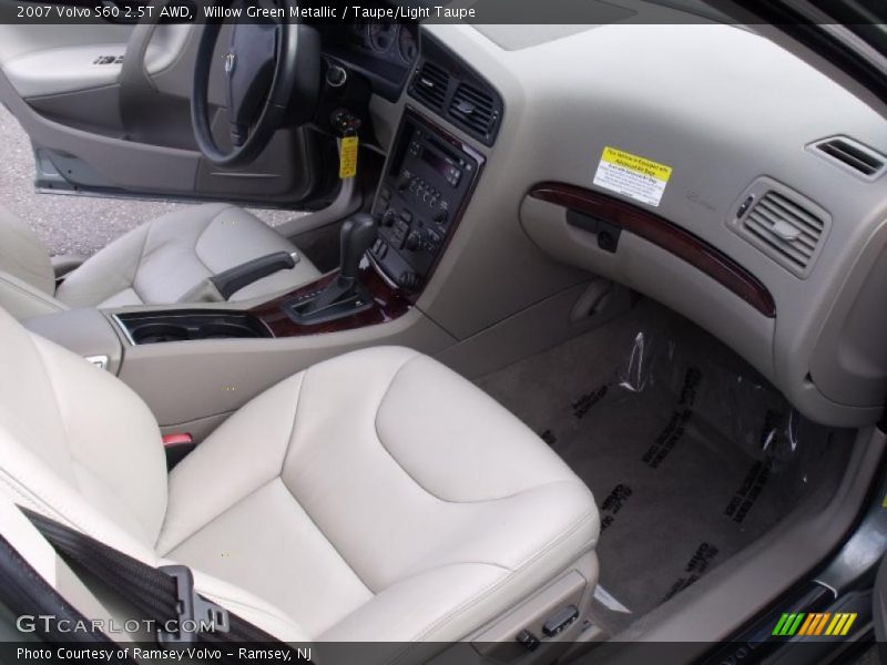  2007 S60 2.5T AWD Taupe/Light Taupe Interior