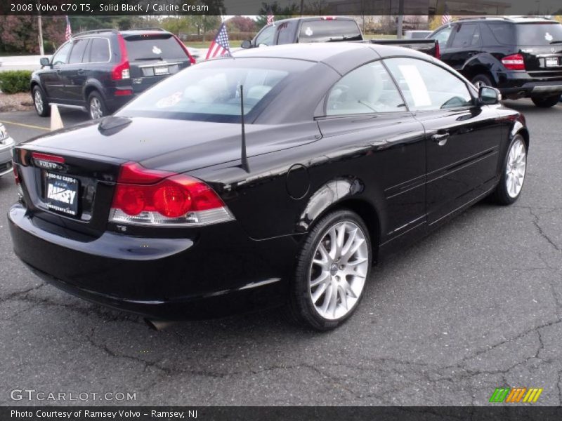 Solid Black / Calcite Cream 2008 Volvo C70 T5