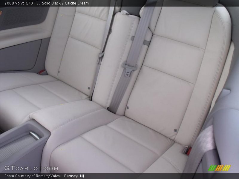 Solid Black / Calcite Cream 2008 Volvo C70 T5