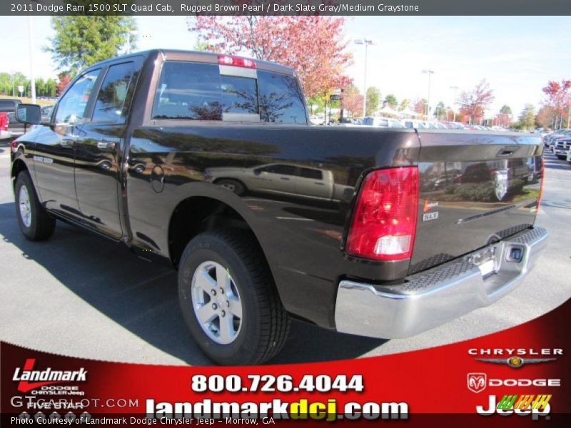 Rugged Brown Pearl / Dark Slate Gray/Medium Graystone 2011 Dodge Ram 1500 SLT Quad Cab