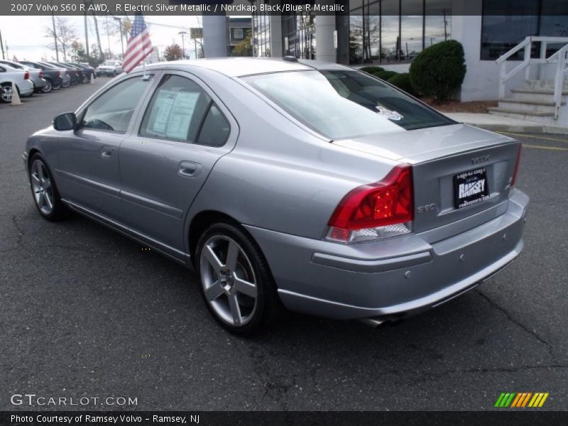 R Electric Silver Metallic / Nordkap Black/Blue R Metallic 2007 Volvo S60 R AWD