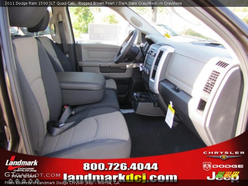 Rugged Brown Pearl / Dark Slate Gray/Medium Graystone 2011 Dodge Ram 1500 SLT Quad Cab