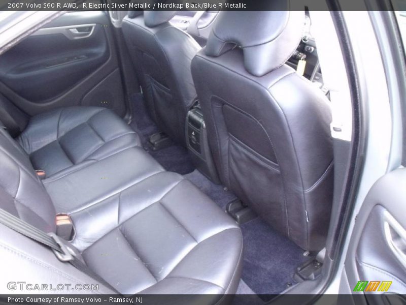  2007 S60 R AWD Nordkap Black/Blue R Metallic Interior