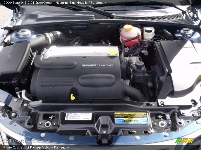  2009 9-3 2.0T SportCombi Engine - 2.0 Liter Turbocharged DOHC 16-Valve 4 Cylinder