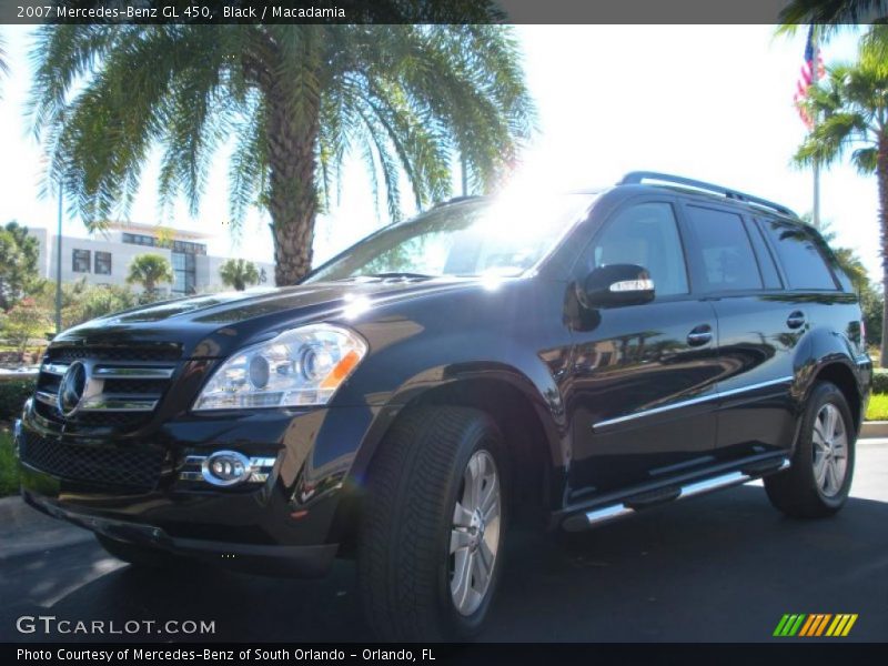 Black / Macadamia 2007 Mercedes-Benz GL 450