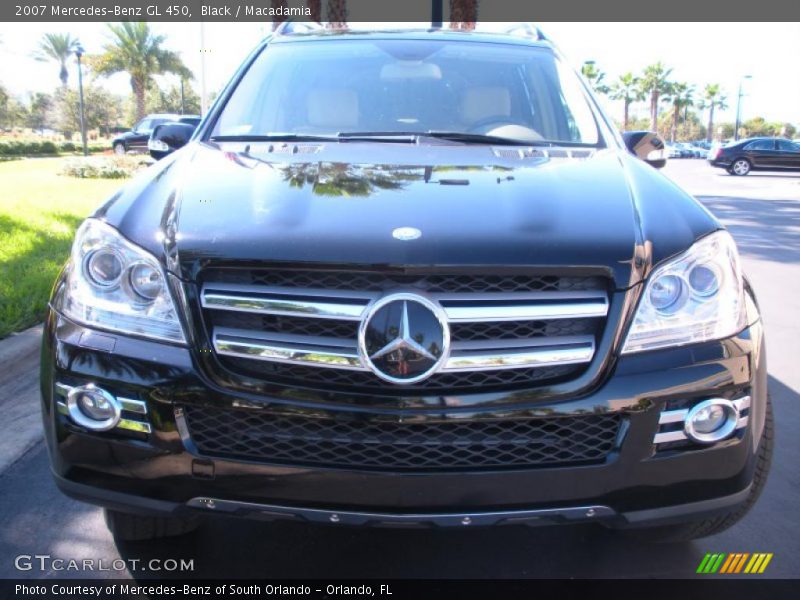 Black / Macadamia 2007 Mercedes-Benz GL 450