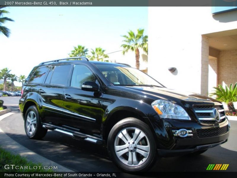 Black / Macadamia 2007 Mercedes-Benz GL 450