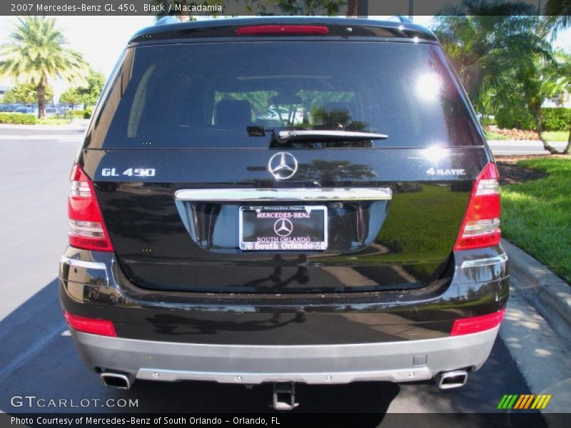 Black / Macadamia 2007 Mercedes-Benz GL 450