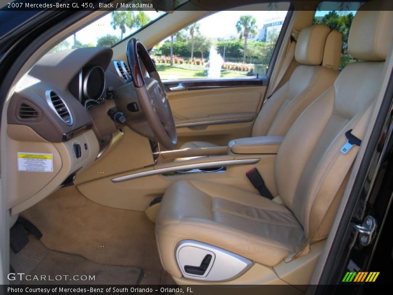 Black / Macadamia 2007 Mercedes-Benz GL 450