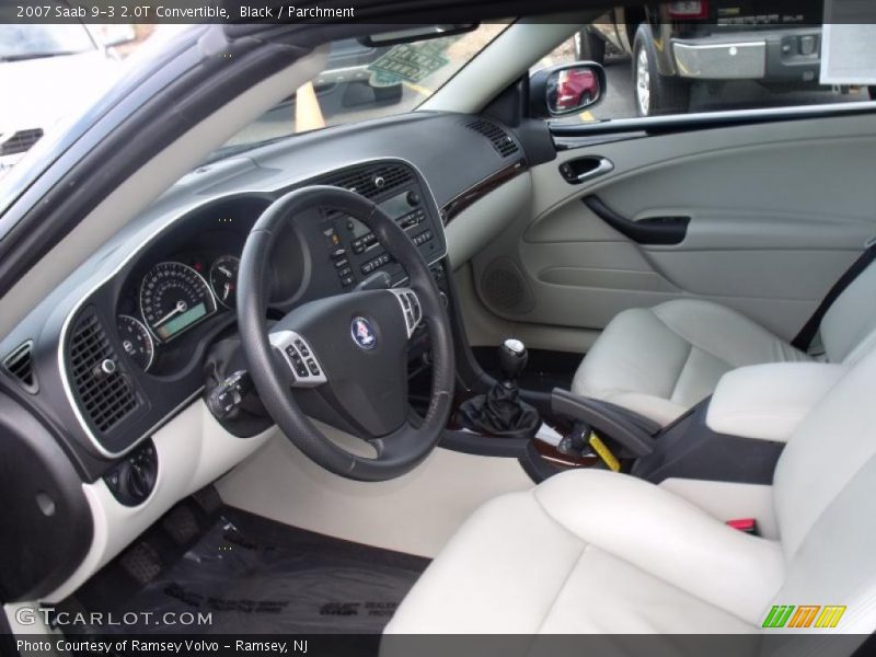 Parchment Interior - 2007 9-3 2.0T Convertible 