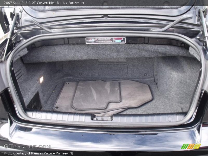  2007 9-3 2.0T Convertible Trunk