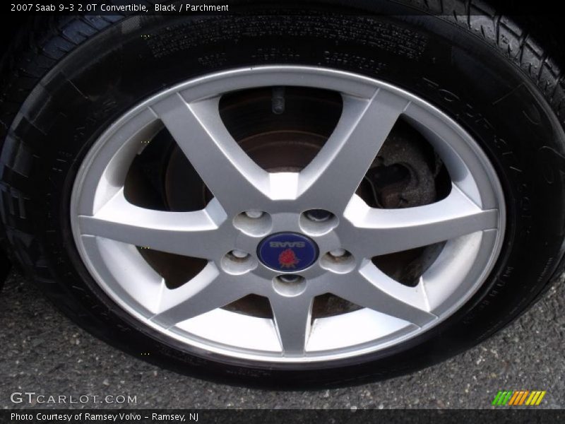  2007 9-3 2.0T Convertible Wheel