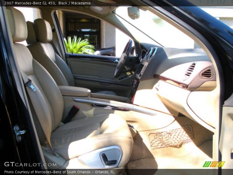 Black / Macadamia 2007 Mercedes-Benz GL 450