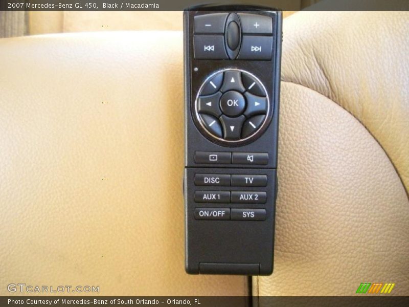 Black / Macadamia 2007 Mercedes-Benz GL 450