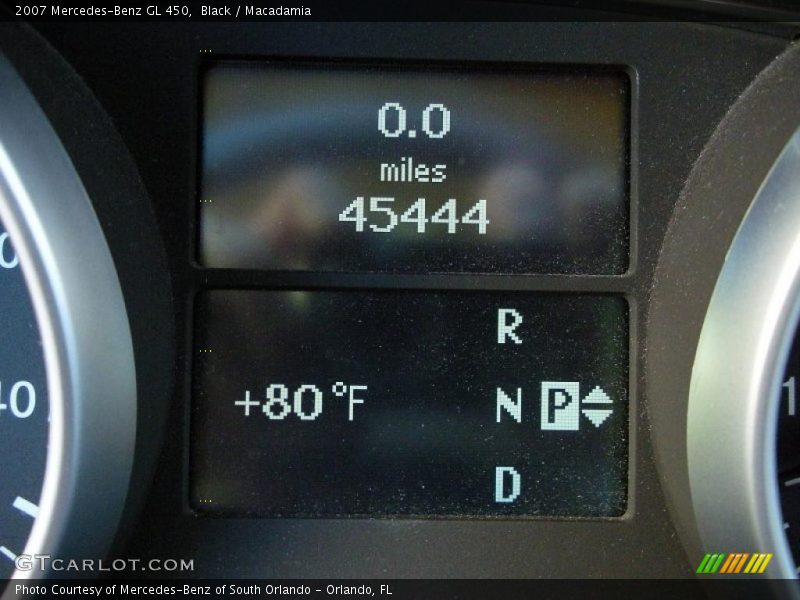 Black / Macadamia 2007 Mercedes-Benz GL 450