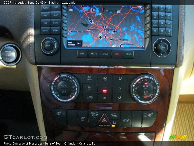 Black / Macadamia 2007 Mercedes-Benz GL 450