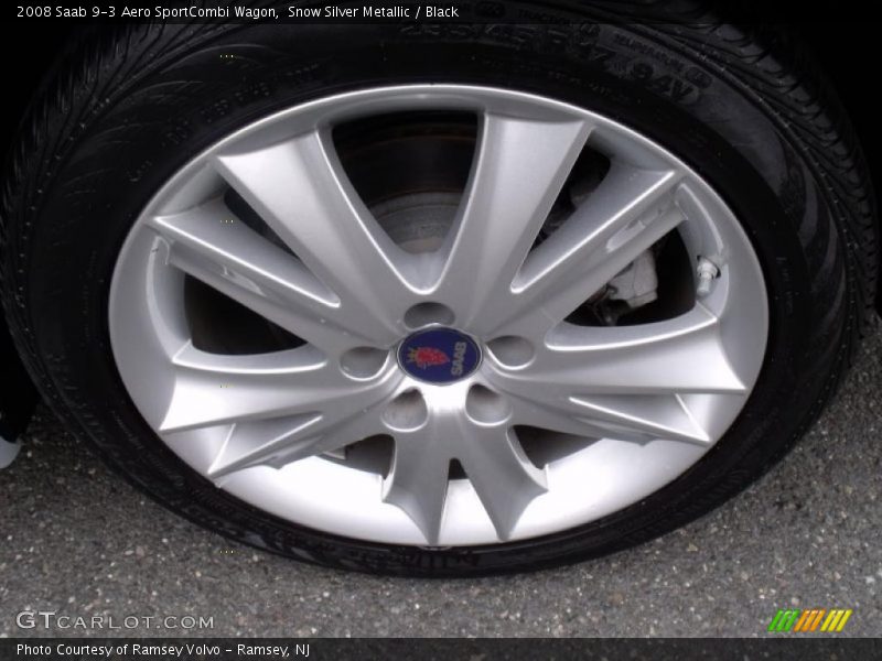  2008 9-3 Aero SportCombi Wagon Wheel