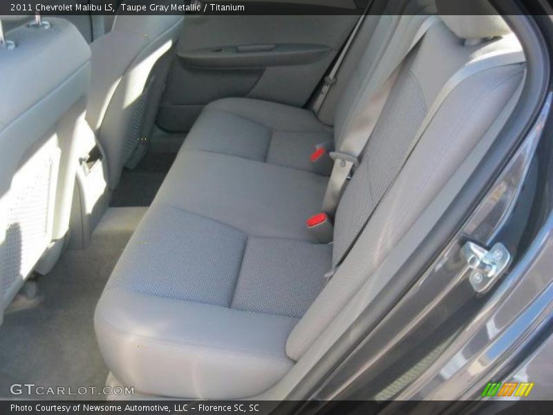 Taupe Gray Metallic / Titanium 2011 Chevrolet Malibu LS