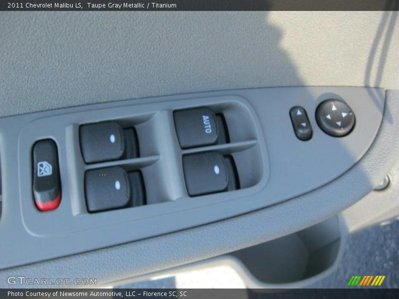 Taupe Gray Metallic / Titanium 2011 Chevrolet Malibu LS