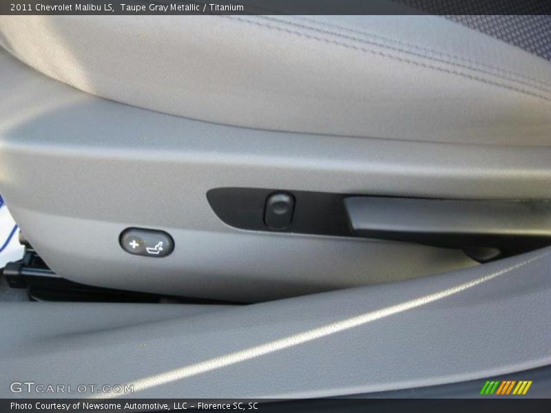 Taupe Gray Metallic / Titanium 2011 Chevrolet Malibu LS