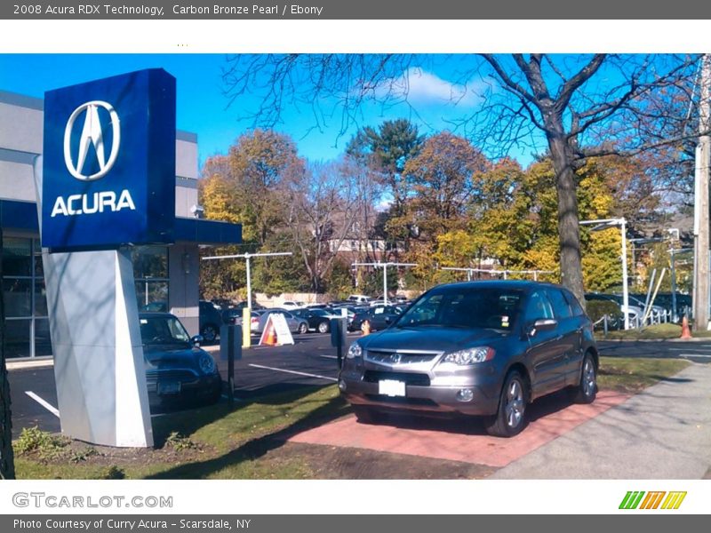 Carbon Bronze Pearl / Ebony 2008 Acura RDX Technology